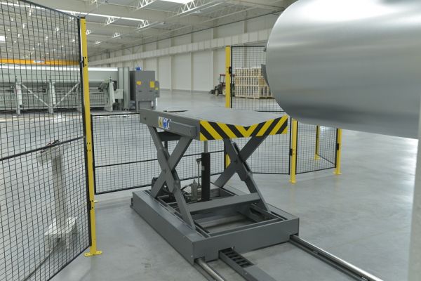 Wózek, podajnik kręgu